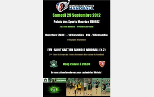 Matchs du weekend au Palais des Sports